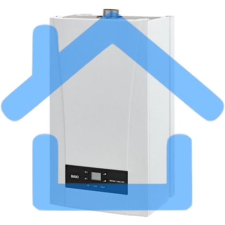 Котел газовый настенный BAXI ECO Nova 1.24F (24 кВт) 1 конт., с закрытой камерой сгорания