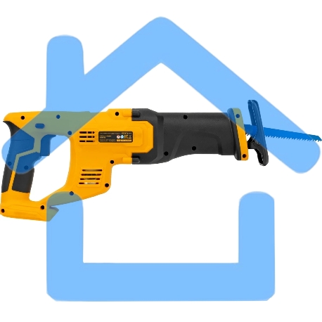 Пила сабельная аккумуляторная CRC-115-0, 18В Li-Ion Denzel-9