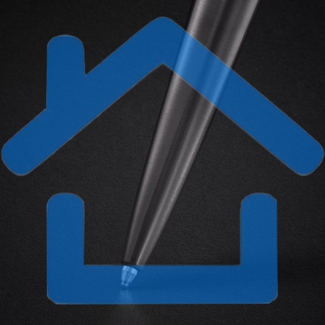 Ручка шариковая Parker Jotter Grey Core GT (2213723) M син. черн. подар.кор.-3