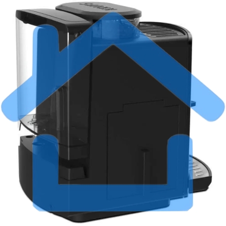 Кофемашина Krups Arabica Latte EA819E10 1450Вт черный/коричневый-3