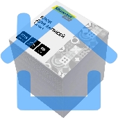 Блок для записей бумажный Silwerhof Daily Стандарт 90x90x90мм, 80 г/м2, белый