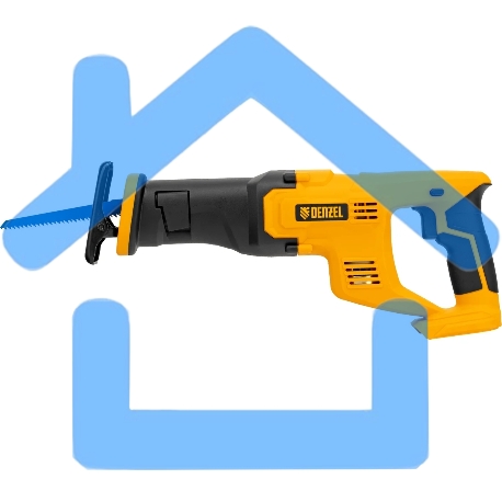 Пила сабельная аккумуляторная CRC-115-0, 18В Li-Ion Denzel-8