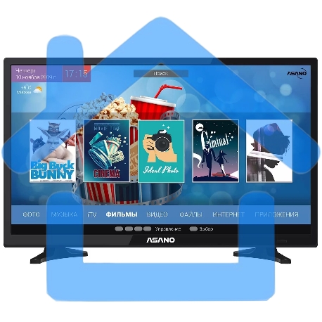 Телевизор Asano 24