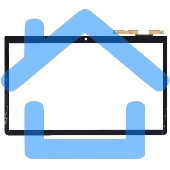 Сенсорное стекло (тачскрин) для Toshiba 13.3 42.1133.409.203, черный