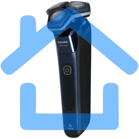 Электробритва роторная Philips S7885/50 реж.эл.:3 питан.:аккум. синий-5