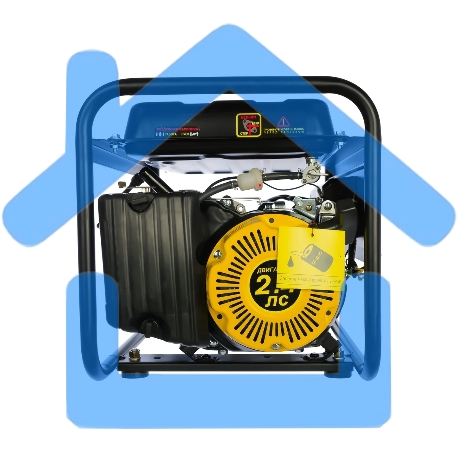 Электрогенератор бензиновый Huter HT1000L, 1.1 кВт, 65 дБ, 24.2 кг-5