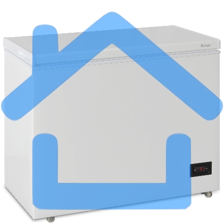 Морозильный ларь Бирюса Б-210KDN, белый с глухой крышкой, 160 л-3