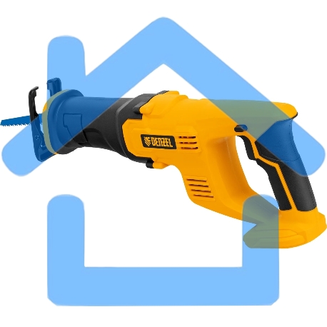 Пила сабельная аккумуляторная CRC-115-0, 18В Li-Ion Denzel-6