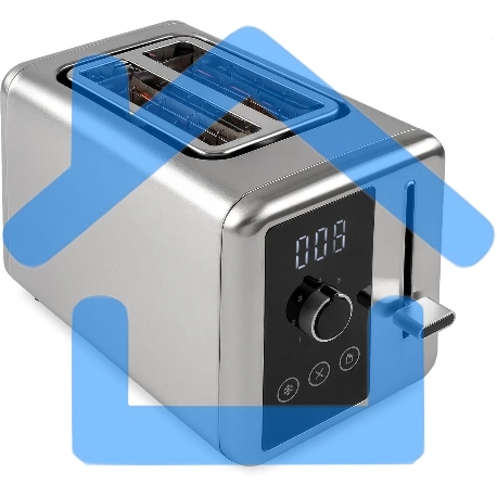 Тостер Hyundai HYT-3305 800Вт черный/серебристый-9