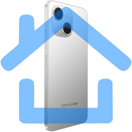 Смартфон Tecno Spark 40C 8/128Gb, серый-4