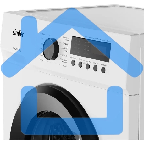 Стиральная машина Simfer WWC701 класс: A+++ загр.фронтальная макс.:7кг белый-7