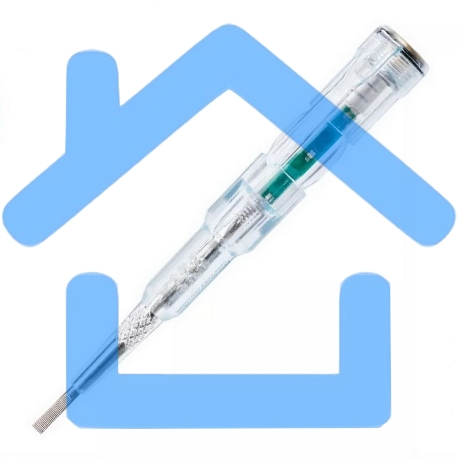 Индикаторная отвертка-тестер напряжения светодиодная Deli DL8004 12-250 В