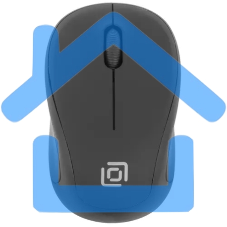 Мышь беспроводная Oklick 665MW черный, 1000 dpi, радиоканал, USB, кнопки - 3