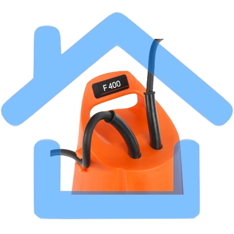 Насос дренажный PATRIOT F 400 (NEW) 315302405 Мощн. - 400 Вт, напр. - 220 В, макс.производит. - 8000 л/час, макс. глуб. погруж. - 5 м., макс. выс.подъема- 5 м., корпус - пластик.-4