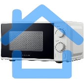 Микроволновая печь Hyundai HYM-M2097 белый, 20 л, 700 Вт, переключатели - поворотный механизм