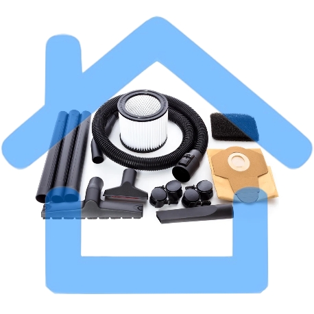 Пылесос строительный RedVerg RD-VC18/U черный, 400 Вт, уборка сухая/сбор воды, питание от аккумулятора, пылесборник мешок/контейнер, 20 л-3