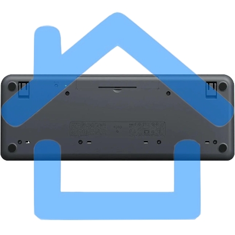 Клавиатура беспроводная Logitech K250, графитовый-2