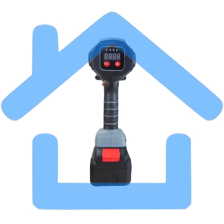 Аккумуляторный бесщеточный ударный гайковерт ProfiPower T-2500N (18В,Li-ion-1шт, 8.0А·ч, 2500Нм, З/У, в кейсе)-4