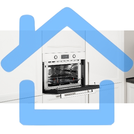 Духовой шкаф электрический Weissgauff OE 449 PDW белый, встраиваемый-4