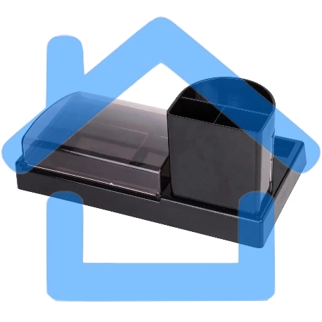 Настольный набор Deli E38254 (16 предметов) пластик, черный-6