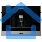 Кофемашина встраиваемая Gorenje CMA9200UX нержавеющая сталь/черный, исп. кофе - зерновой/молотый, 1.8 л, 1350 Вт, 15 Бар.