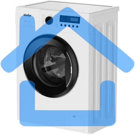 Стиральная машина Simfer WWC701 класс: A+++ загр.фронтальная макс.:7кг белый-2