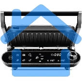 Гриль Redmond SteakMaster GM-303 cерый, 2200 Вт, дисплей, таймер, антипригарное покрытие