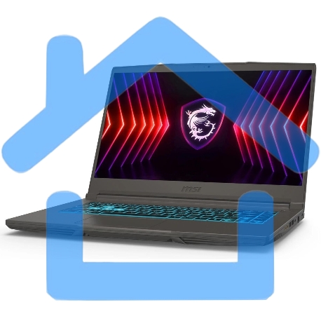 Ноутбук MSI Thin 15 B13VE-3200XRU Intel Core i7-13620H/16Gb/SSD 512Gb/RTX 4050 6Gb/15.6