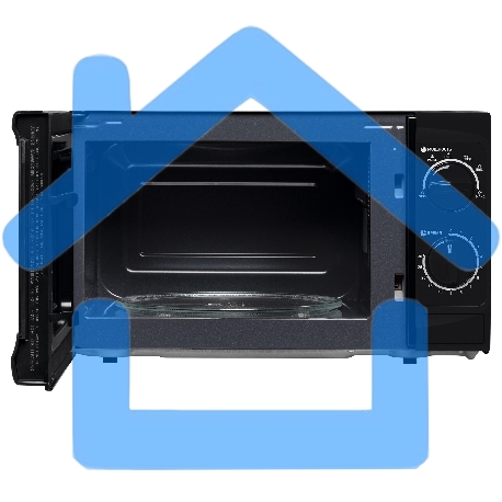 Микроволновая печь BBK 20MWS-706M/B черный, 20 л, 700 Вт, поворотный механизм-6