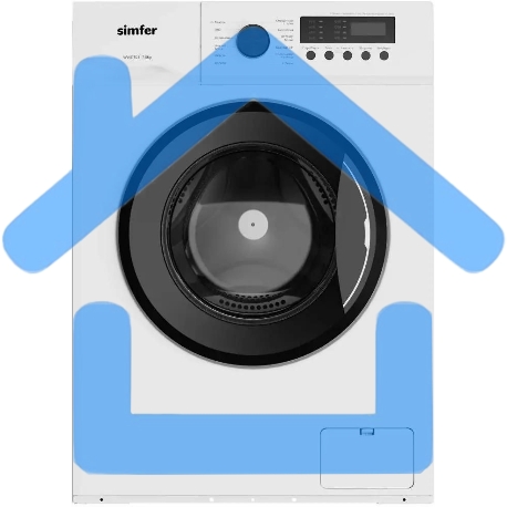 Стиральная машина Simfer WWC701 класс: A+++ загр.фронтальная макс.:7кг белый