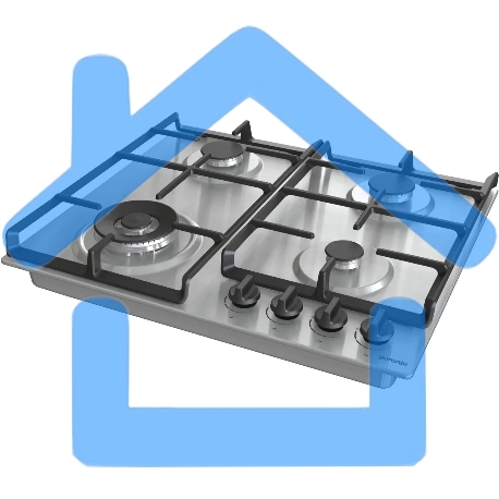 Встраиваемая газовая панель Gorenje GW641EBX-5