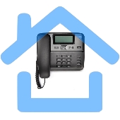 Телефон проводной Gigaset DA260 черный