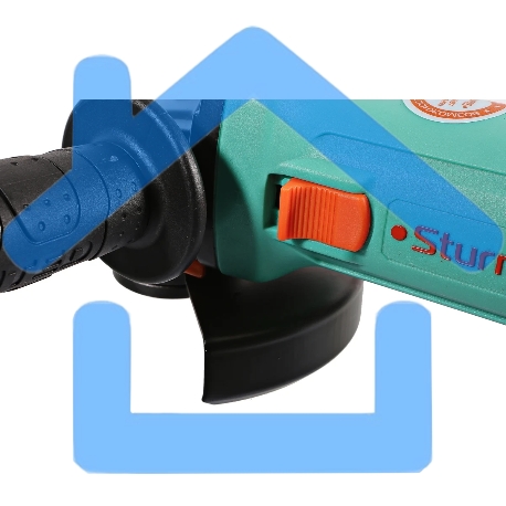 УШМ болгарка Sturm AG9012TE125 мм, 1100Вт, рег. об: 4000-10000 об/мин, конст. эл.-5
