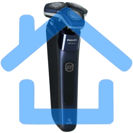 Электробритва роторная Philips S7885/50 реж.эл.:3 питан.:аккум. синий-6