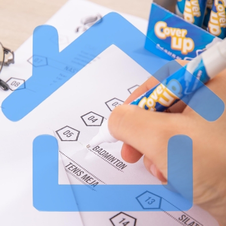 Ручка корректор Deli E7286 шариковый белый 8мл-4