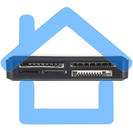 Устройство чтения карт памяти USB 2.0 Buro BU-CR-151 черный-1