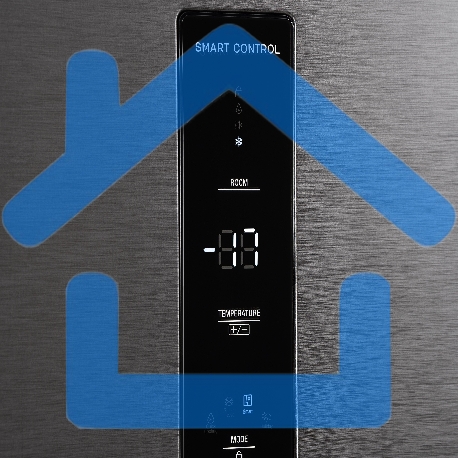 Холодильник Бирюса CD 405 DI темная нержавеющая сталь двухкамерный 289/130л морозилка снизу Side by Side-3