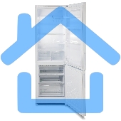 Холодильник Бирюса 6127 белый двухкамерный 245/100л морозилка снизу