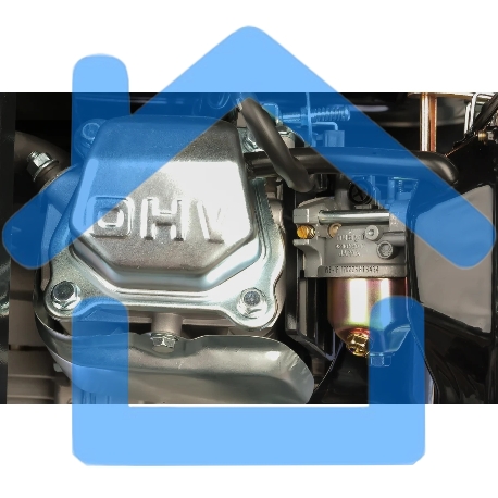 Электрогенератор бензиновый Huter DY4000L, 3.3 кВт, 68 дБ, 40.3 кг-8