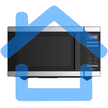 Микроволновая печь Centek CT-1566 черный/сталь, 20 л, 800 Вт, сенсор