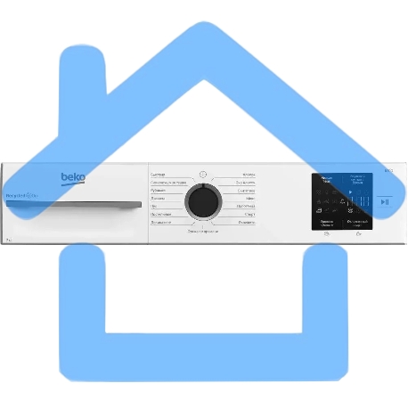 Сушильная машина Beko BM3T37220 белый, 7 кг, сушка - тепловой насос, программ - 15, 59.8 x 84.6 x 54.5 см-4