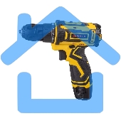 Дрель-шуруповерт Eurolux ДА-12/2-1Li, Аккумуляторная, 12В