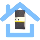 Блокнот Moleskine CLASSIC SOFT QP617 Large 130х210мм, 192 страниц, клетка, мягкая обложка, черный