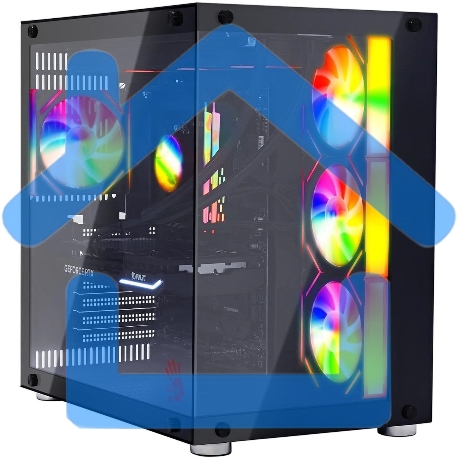 Компьютер Bloody BD-PC CZ79C3 MT i7 14700KF (3.4) 64Gb SSD1Tb RTX 5070Ti 16Gb Windows 11 Home 64 2.5xGbitEth 850W черный (RUS) (2129080)-20