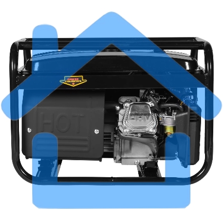 Электрогенератор бензиновый Huter DY4000L, 3.3 кВт, 68 дБ, 40.3 кг-5