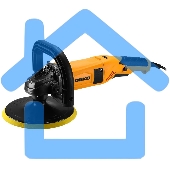 Шлифмашина полировальная сетевая DEKO DKP1400-180, 180мм, 1400 Вт