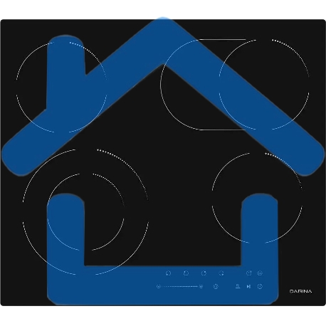 Варочная поверхность Darina 6Р Е 328 B черный
