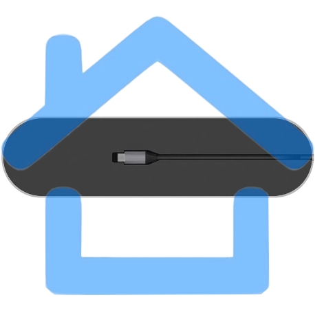 Концентратор USB-C FALCON черный TC-00257 ROMBICA-2