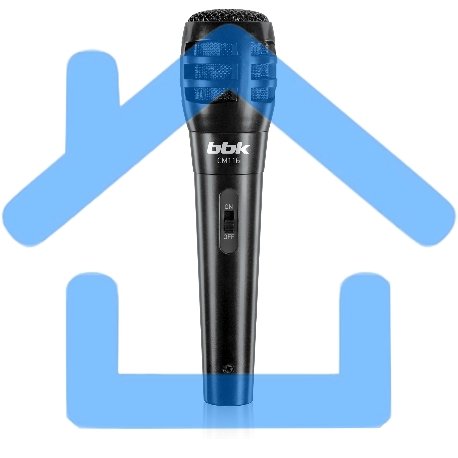 Микрофон проводной BBK CM116 2.5м черный