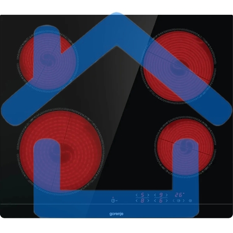 Электрическая варочная поверхность Gorenje CT41SC 734819